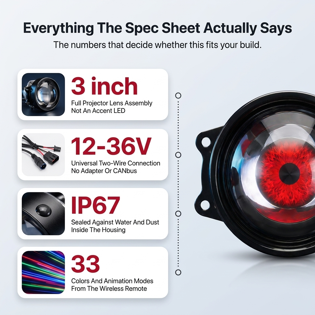 Demon Eye LED HeadLights