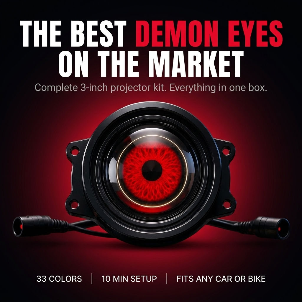 Demon Eye LED HeadLights